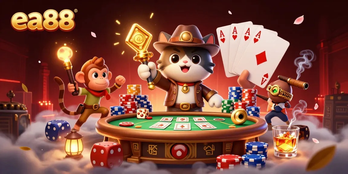 ea88 players uncover golden casino artifacts in a mystical temple adventure