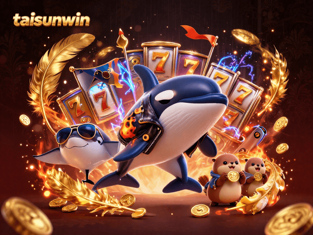 Experience thrilling games and dynamic wins at taisunwin with vibrant characters and casino elements.