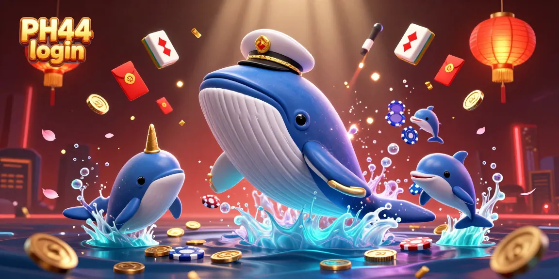 Join the fun with PH44 login and unlock exciting casino rewards amidst a vibrant ocean scene.