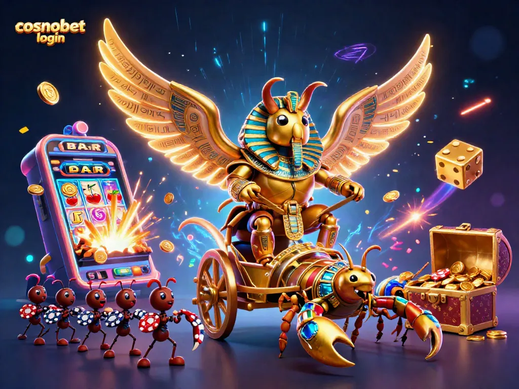 Engage with thrilling Cosmobet login at an amazing online casino showcasing vibrant gaming elements.