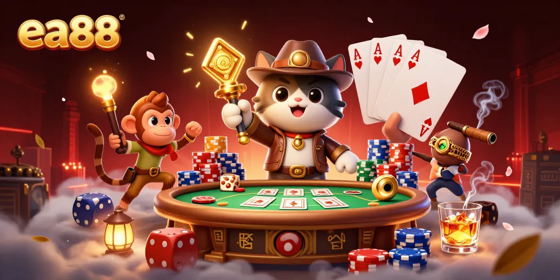 ea88 players uncover golden casino artifacts in a mystical temple adventure