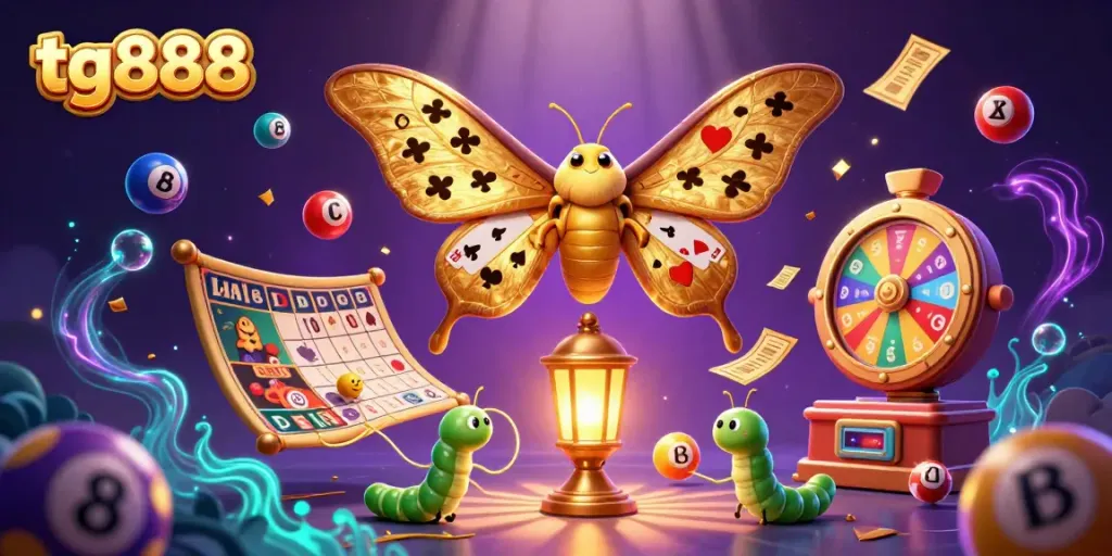 Experience thrilling gameplay at tg888 with vibrant casino elements and captivating characters.