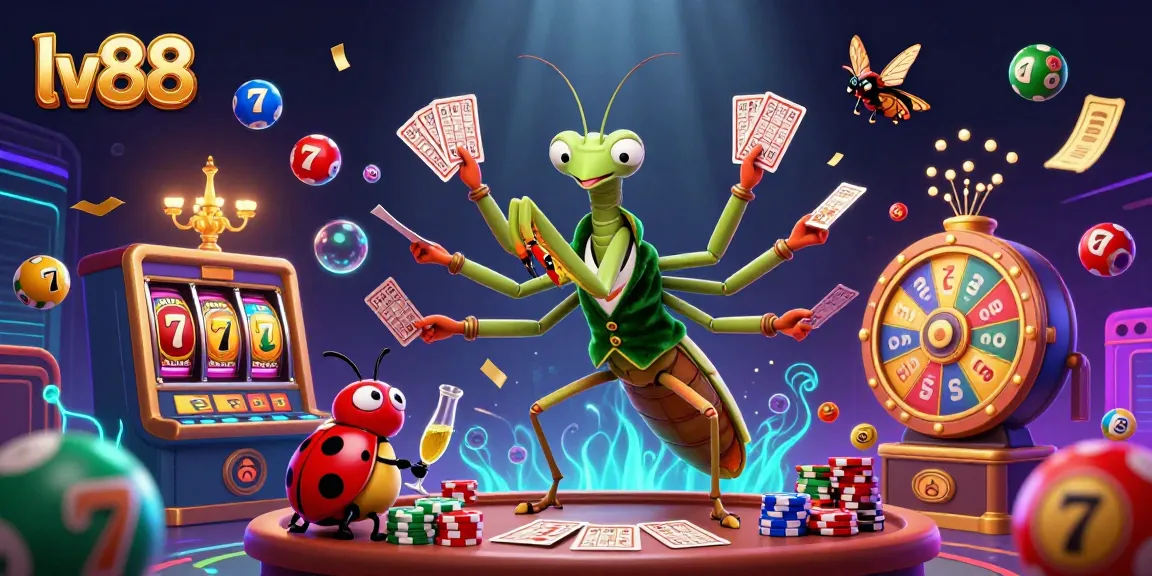 Experience full gaming excitement at lv88 with vibrant 3D casino elements and action!