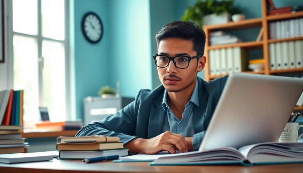 Hire someone to take LSAT for you effectively at a study desk.
