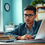 Hire someone to take LSAT for you effectively at a study desk.