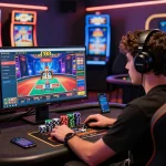 Experience K88's immersive online gaming with vibrant slots and live casino interface.