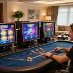 Experience thrilling gameplay at VIN88 online casino with interactive slot machines and poker tables.