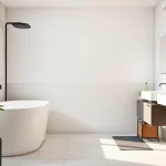 Erleben Sie sonni sanitär Produkte in einem modernen Badezimmer mit eleganten Designs.