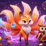 Engage with da88ac featuring a dynamic lottery scene with colorful elements and magical energy.