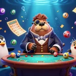 Experience thrilling gameplay at 789f com with a vibrant underwater casino scene featuring unique characters.